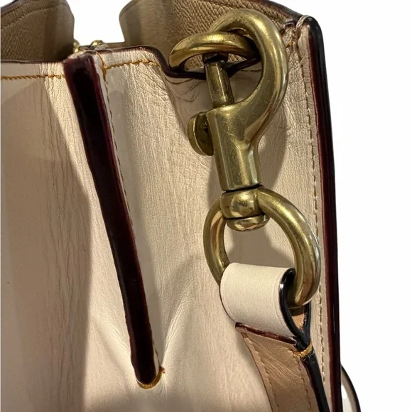 🌿 Coach Charlie Carryall Signature Rose Print Satchel 🌿 - Picture 12 of 12